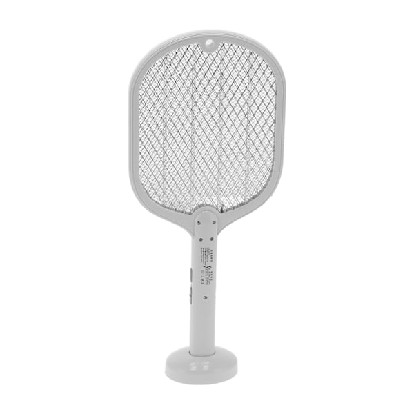 Elektrisk insektsdödare 2 i 1 Smart Bug Zapper med USB-uppladdningsbar bas, erbjuder 3-lagers säkerhetsnät och effektiv myggfälla för A