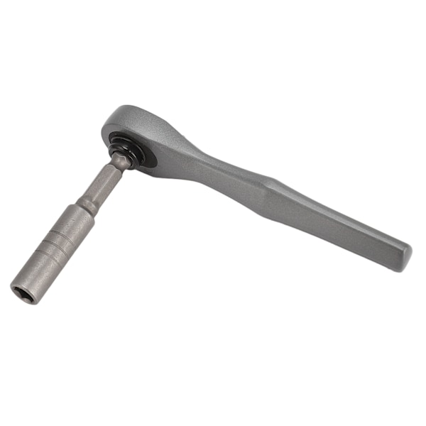Mini Spärrnyckel Multifunktionell Portabel CRV Stål Rätvinkel Spärrskruvmejsel med 20 Bits