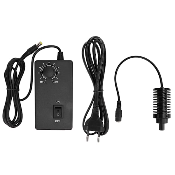 Mikroskop Koaxial Ljus LED Hög Ljusstyrka Slitstark Värmeavledning Mikroskop LED Punktljus AC100V‑240VΦ9mm EU-kontakt Grön