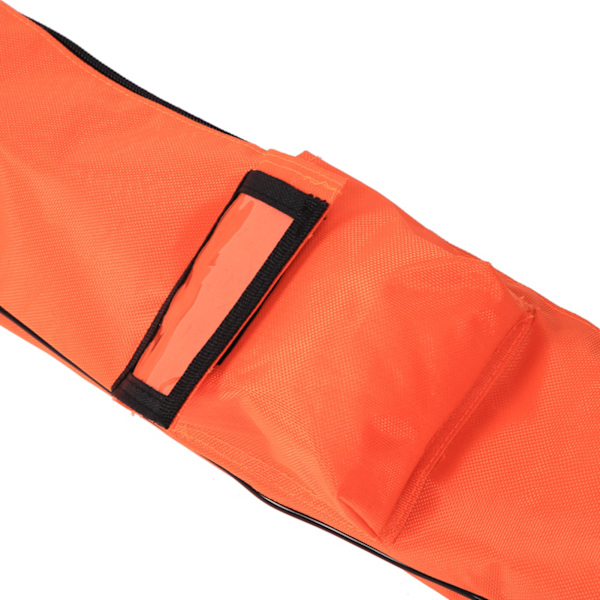 Nylon Bärbar Vattentät Barn Mjuk Hopfällbar Golfklubbsväska för Utomhus Träning Orange