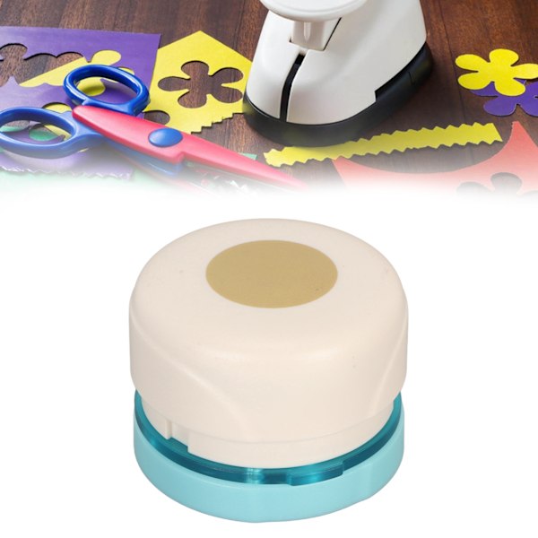 Hobby Hålslag Magnetisk Metall Papper Hålslag DIY Präglingsstans för Pappershantverk Scrapbooking Kort Konst Rund Form