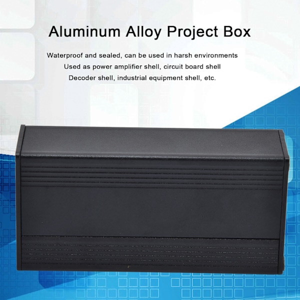 Projektbox i aluminiumlegering DIY Elektronisk förgreningskretskort Skyddande kylhölje