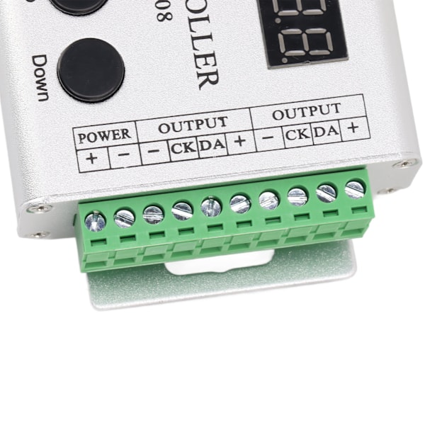 LED RGB-styrenhet SPI-signal ljusremsstyrenhet för 6803 1903 WS2811 WS2812B 5V till 24V