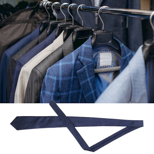 Herr slips 146 cm lång 8 cm bred gitterpunkt perfekt match klassisk design herr slips för present födelsedag