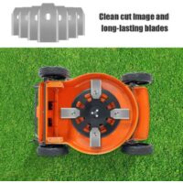 45 x Titanersättningsblad, gräsklipparblad för alla Husqvarna Automower, Gardena, Yardforce robotgräsklippare, Heavy Duty (3g/0,75mm) med
