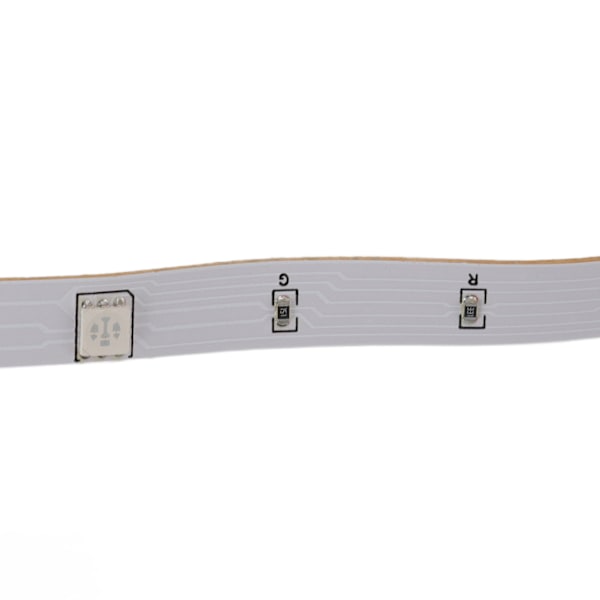 RGB LED-remsor 5V USB RGB LED-remsa med Bluetooth-appkontroll 24 knappar IR-fjärrkontroll för fest bar bröllop 2m / 6,6ft