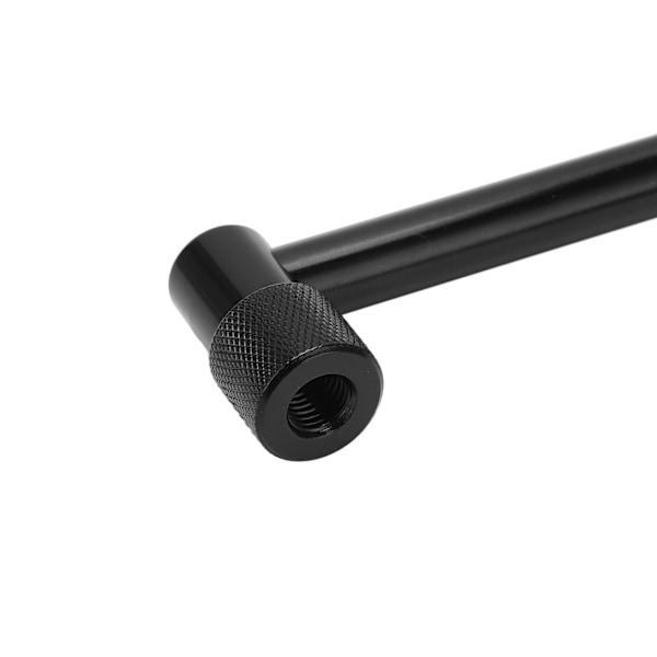 Fiskespöfäste Aluminiumlegering Flexibel 2-delad Bärbar Fiskespö Markhållare Fiskeverktyg (25cm Spö 31cm Fäste)