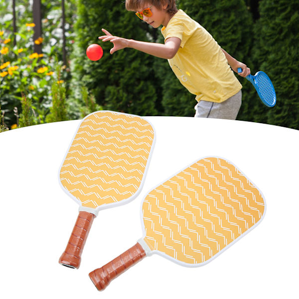 Pickle Rackets Kolfiber PP Pickleball Paddles och Bollar för Utomhus Strandsporter