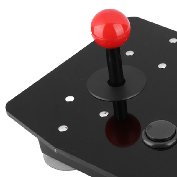 Arcade Rocker Game Joystick 8-knappars spelhandkontroll (svart)