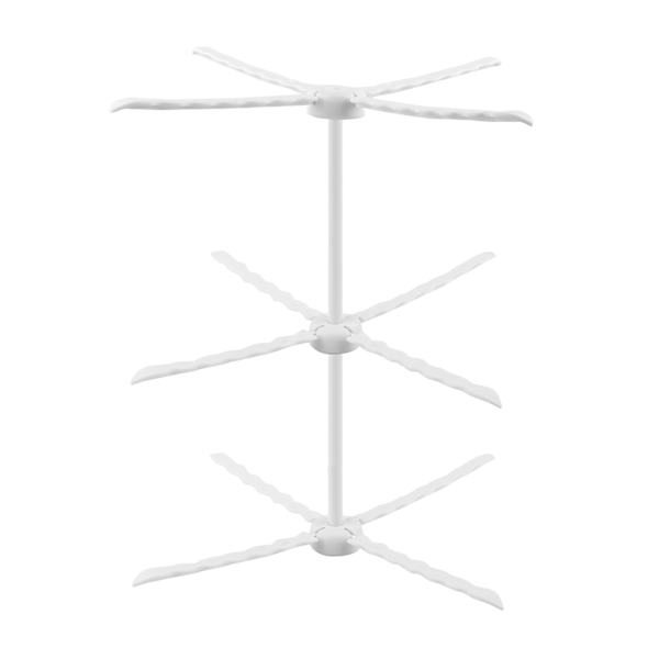 Hopfällbart pastatorkställ, kvalitetsmaterial för hållbar användning, platsbesparande kökspryl för bakälskare (2-pack)