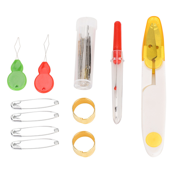 Broderi Garn Organizer Kit Korsstygn Båge Set Hantverk 150 Färger DIY Symaskiner Tillbehör
