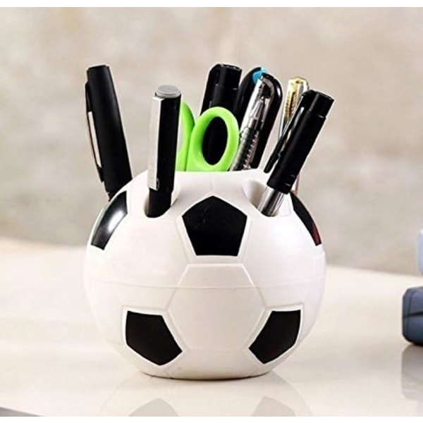 Multifunktionell fotbollspennahållare Sfärisk förvaringsrör Fotbollspennhållare