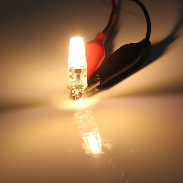 G4 LED-lampor för inomhusdekor, halogenlampersättning, varmvitt, energibesparande, lång livslängd, värmeavledning, låg spänning, hälsosam komfort