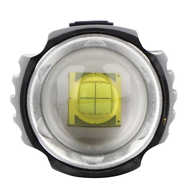 USB-laddningsbar ficklampa Bärbara lampor Utomhusficklampa med LED-skärm XHP90