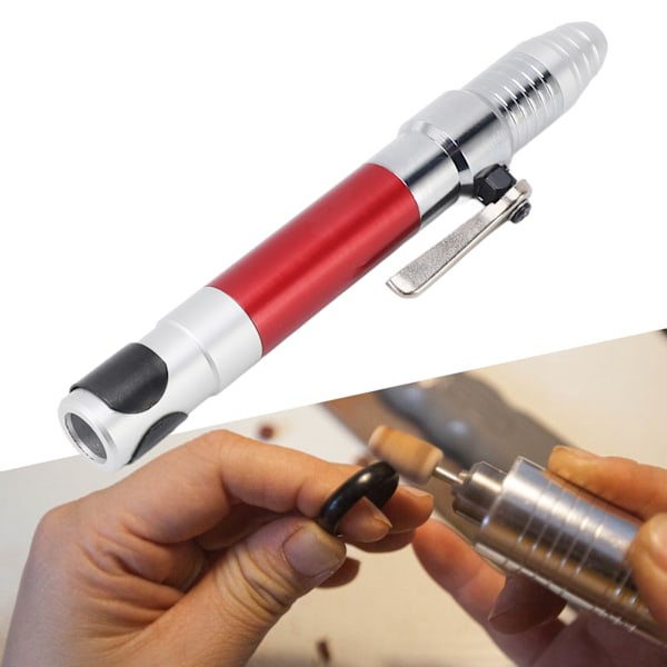 Slipmaskinshandtag Hög Precision Låg Vibration Polermaskin Handstycke Chuck för Smyckesgravering