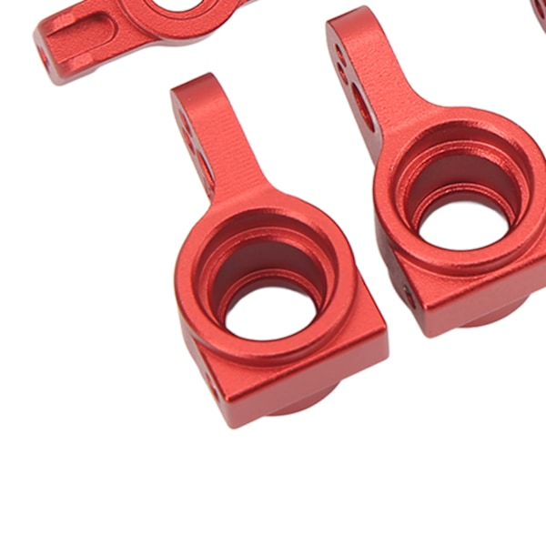 Metall RC Bil Uppgradering Delar Styrkopp Bakre Navbärare C-formad Säte Set för LOSI 1/10 22S 2WD Röd