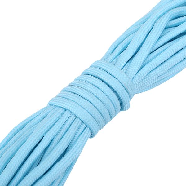 Ljusstark Paracord-snöre Lanyard 9 Kärnor Utomhus Överlevnad Glöd i Mörkret Fallskärmsrep Blå