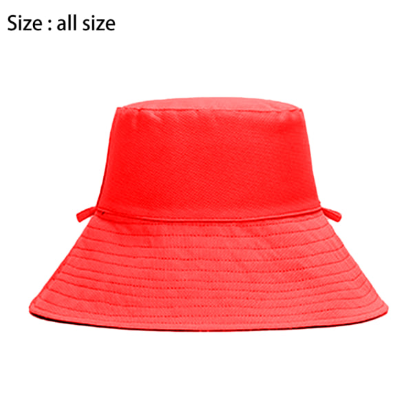 Solhatt UV-skydd Bucket Hat Dubbelsidig Beach Hat Summer