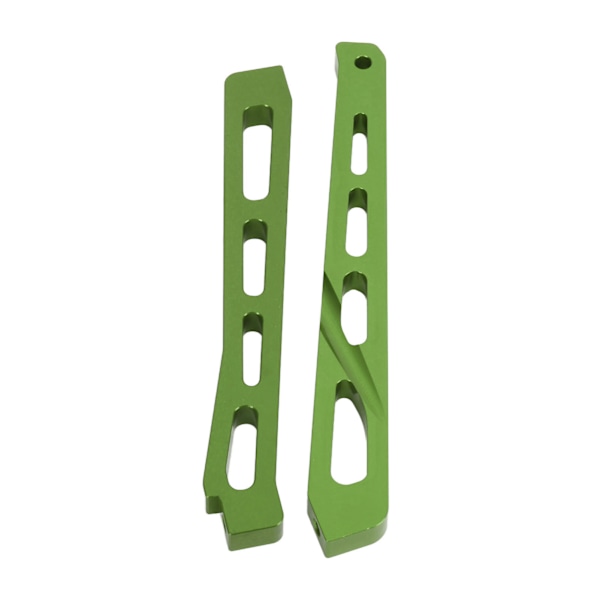 Metall RC Främre Bakre Chassifäste Aluminiumlegering Främre Bakre Chassifästesstöd Uppgraderingsdel för ARRMA 1/7 1/8 RC Bil Grön