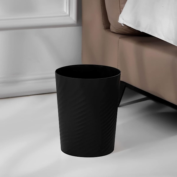 Platsbesparande design för hemmakontor, stilren modern design smal profil mini papperskorg, kompakt soptunna för små utrymmen, högkvalitativ och hållbar