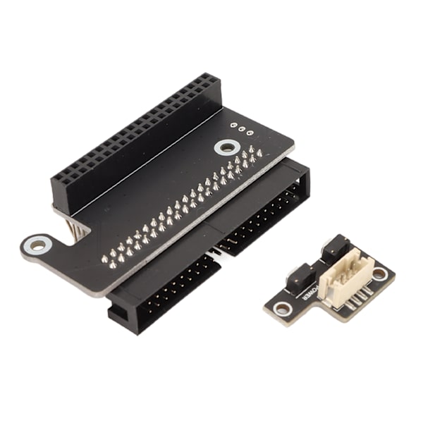 Utvecklingskortsfodral för Jetson Nano Professionellt aluminiumskyddande skal med GPIO-adapterkort Grå