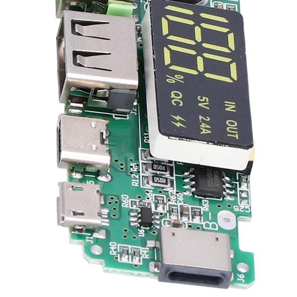 4 st Mobila Strömadapterkort Dubbla USB 5V 2.4A Modul med Överladdningsskydd