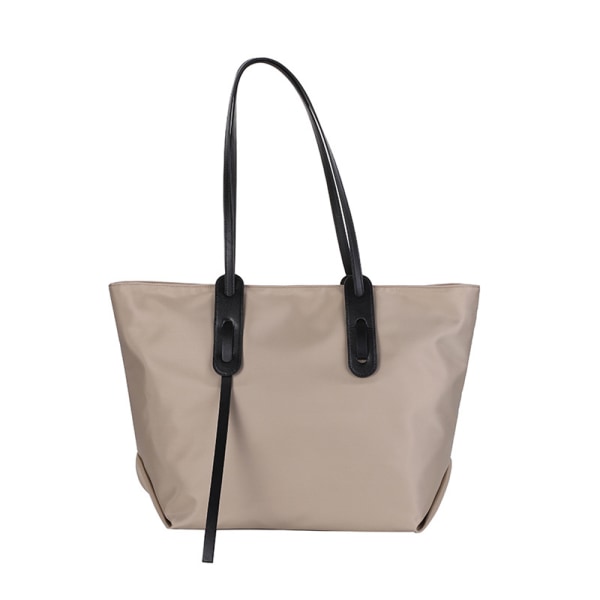 Kvinnors handväska mode stor kapacitet rymlig väska Dam cross-body handväska mode handväska översta handväska khaki