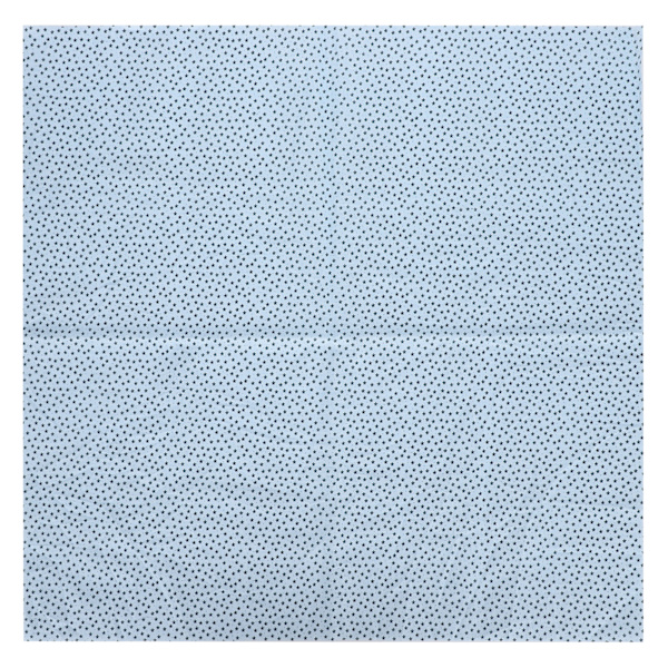 2 Set Bomullstyg Slättväv Trycktyg DIY Sömnad Quiltning PatchWork 5 Färger 50x50cm (Blå)