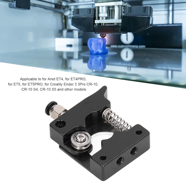Extrudermatningskit Drivmatare Helmetall 3D-skrivardelar för MK8 1.75mm Filament