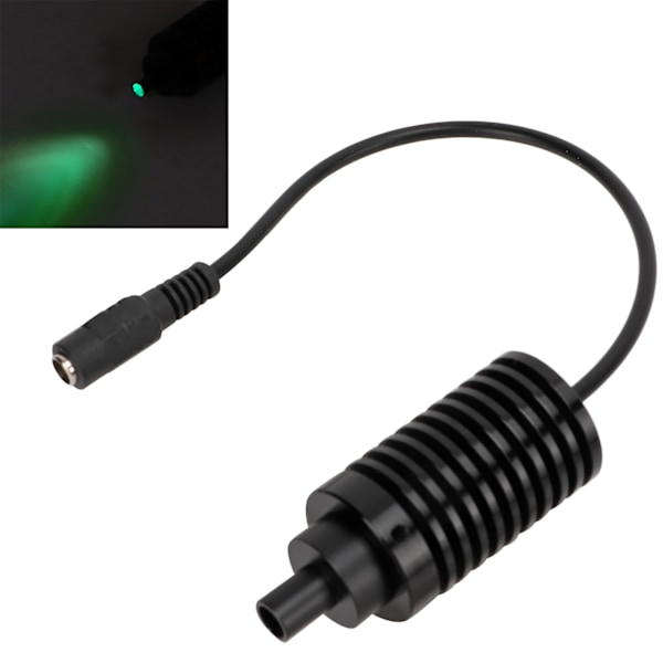 Mikroskop Koaxial Ljus LED Hög Ljusstyrka Slitstark Värmeavledning Mikroskop LED Punktljus AC100V‑240VΦ9mm EU-kontakt Grön