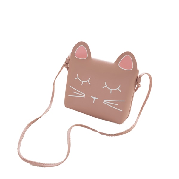Söt Cat Cross-body Bag Små flickor Plånböcker Mynt Plånbok