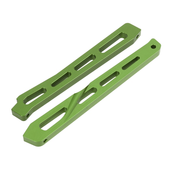 Metall RC Främre Bakre Chassifäste Aluminiumlegering Främre Bakre Chassifästesstöd Uppgraderingsdel för ARRMA 1/7 1/8 RC Bil Grön
