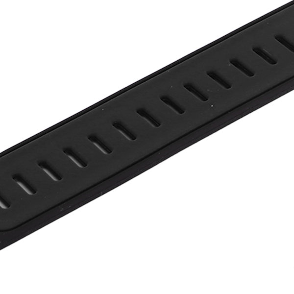 Mjukt silikonurband justerbart ersättningsband tillbehör passar Amazfit T Rex 2 Smart Watch svart och mörkgrå