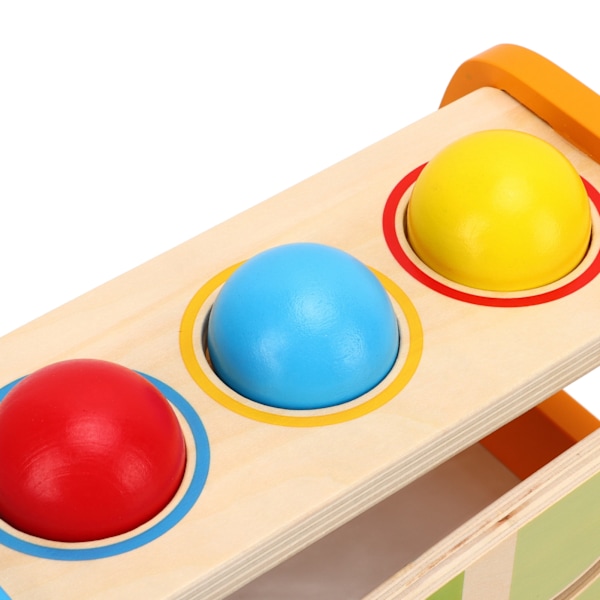 Form sorter xylofon 2 i 1 Trä pedagogiska färgglada hamrande bultande leksaker för småbarn