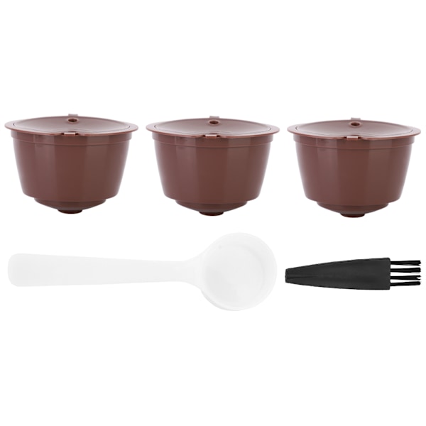 Återanvändbar Måttsked i Livsmedelsklassat Rostfritt Stål För Bekväm Kaffebryggning Hemma, Kompatibel Med Dolce Gusto Mini Me Piccolo Genio Esperta