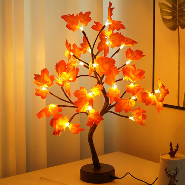 Bonsai Tree Light LED Shimmer Branches Batteri- och USB driven