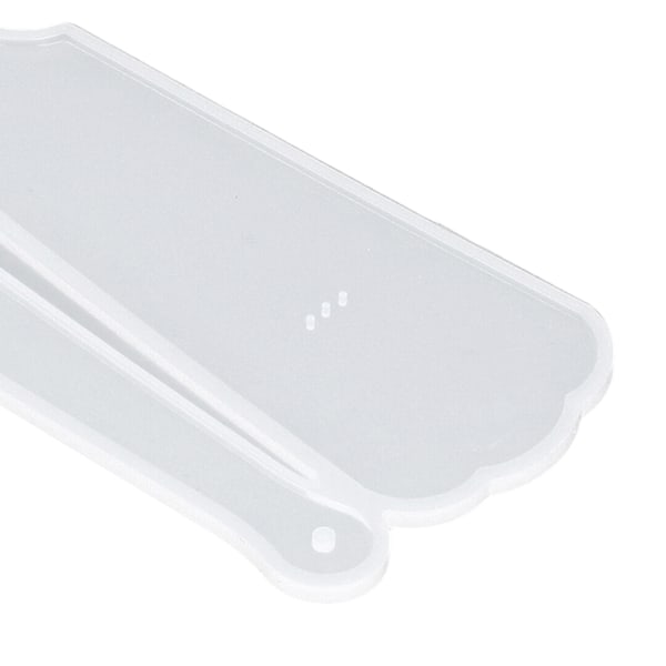 2PCS Silikonform DIY Produktion Återvinningsbar Fällbar Fjäder Silikonform för Jul Födelsedagsfest