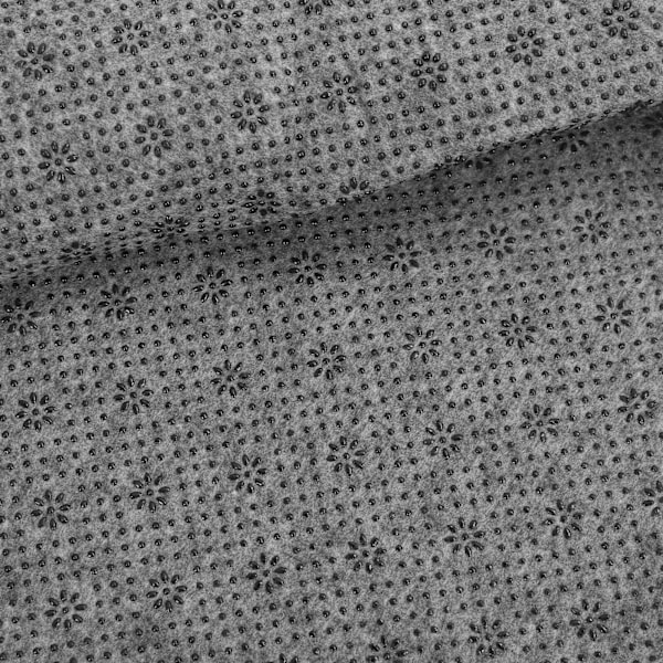 Tuftningsväv Mjuk Slitstark Polyester 2m Bred 1m Lång Används Ofta Punch Needle Tyg för Hantverk Matta