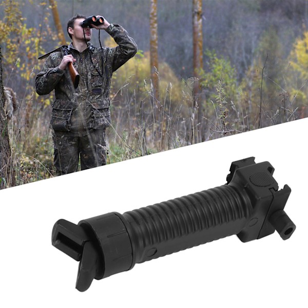 Utomhus hopfällbar bipod Y-fäste i plast ABS skena montering bipod för skytte jakt