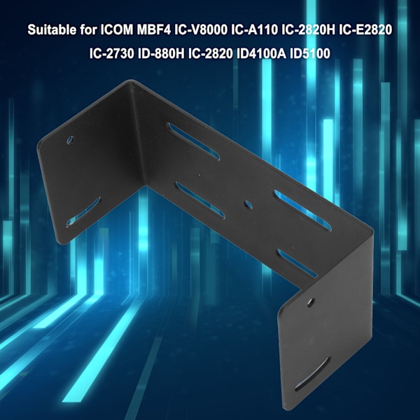 Metallradiofäste universalradiopanel fäste för ICOM MBF4 IC-2730 ID-5100 ID-4100