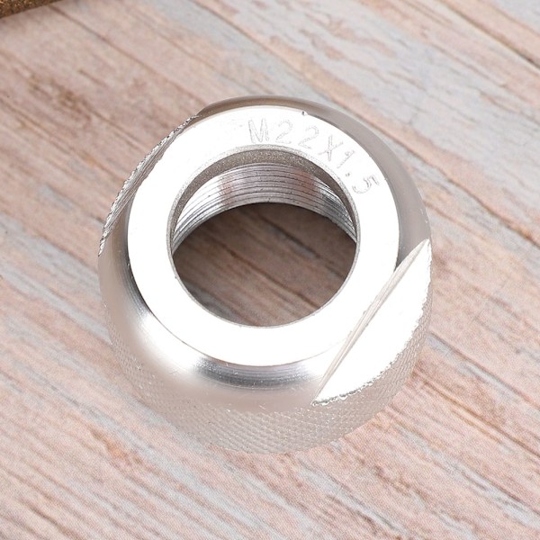 CN Standard G5/8 Hex Socket Skruvbult Aluminiumlegering Mutter för Dekrementmätare Metrisk mutter