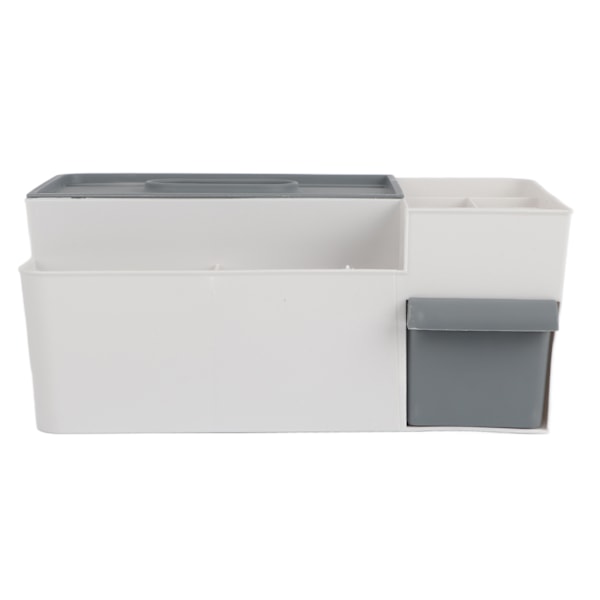 Elegant Bambu Tissue Box Hållare, Multifunktionell Organizer med Tabletthållare för Skrivbord, Stilren Design för Ett Rörfritt Utrymme