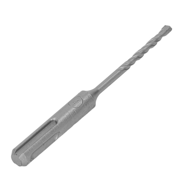 5 st Rotationshammarborr Bits med Cementerad Karbidspets Spiral 2 Flöjtar Slagborr Bits för Tegel Sten 110mm 4mm/0.16in Öppen Diameter