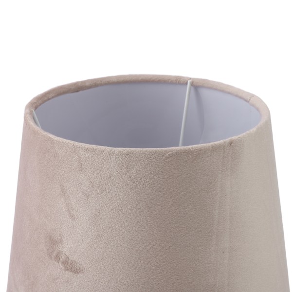 Liten Lampskärm Tyglampskärm för Bordsgolvlampa E27 E14 Dubbel Användning Handgjord Konisk Lampskärm Beige