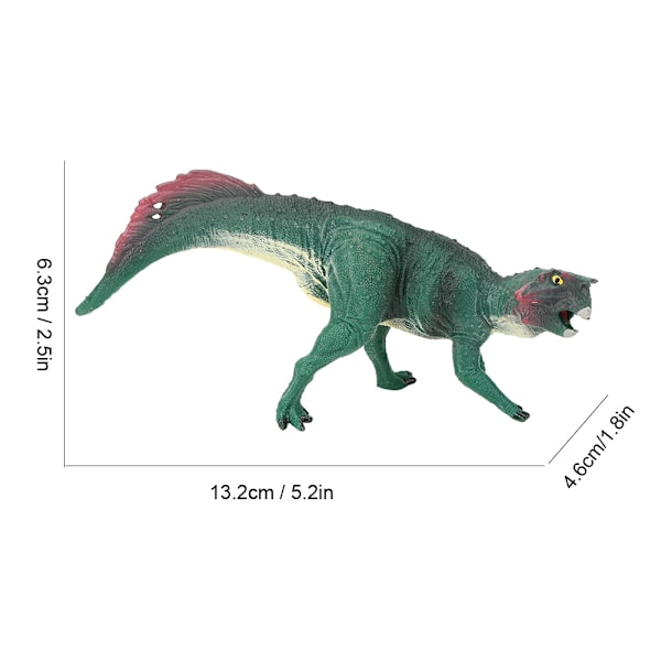 Simuleringsdinosaurie modell Barn Dinosaurie leksak Pedagogisk leksak Heminredning M‑142 Psittacosaurus