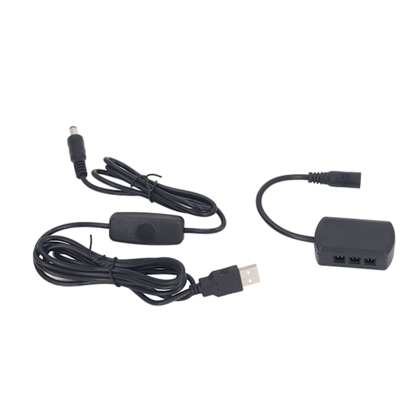 4 st LED Display Spotlights 5V Dimbar USB Mini Spotlight för Smyckesmonter Veranda Entré Svart Varmt Ljus