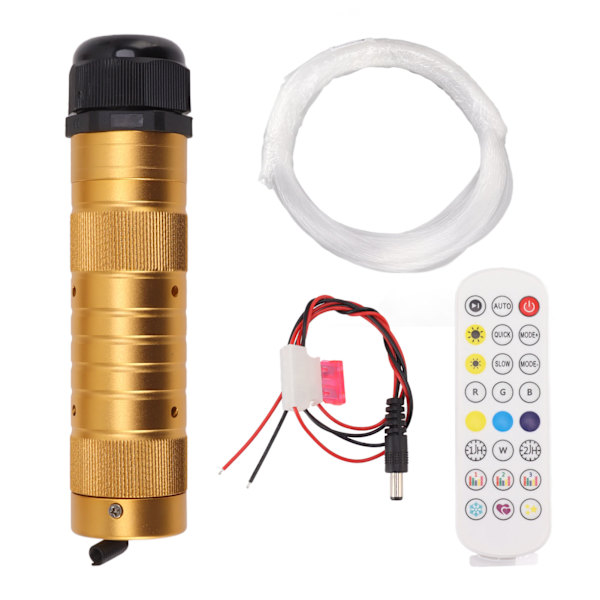 7W Fiberoptisk belysningssats Shooting Star Light Bluetooth LED RGBW Star Takbelysningssats för bil heminredning DC 12V