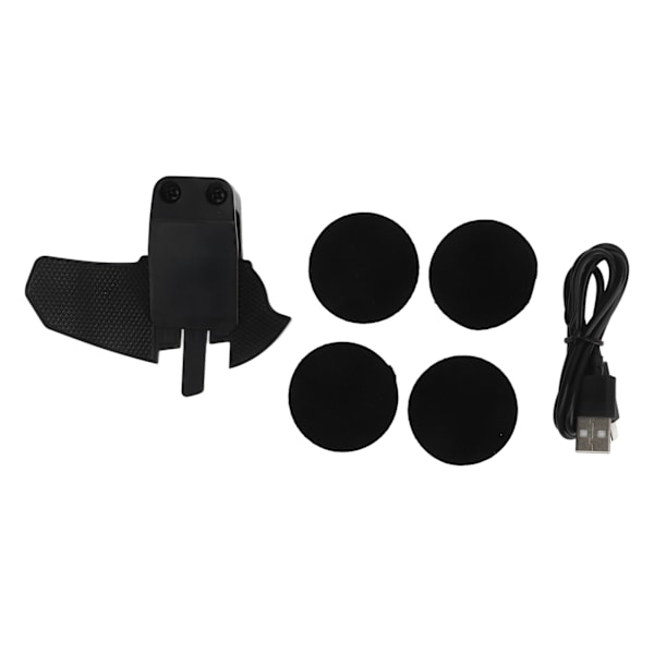 Hjälm Hörselskydd Kit Bluetooth Hörlurar Musik Headset för Utomhus Elcykel Motorcykel Inbyggt Batteri