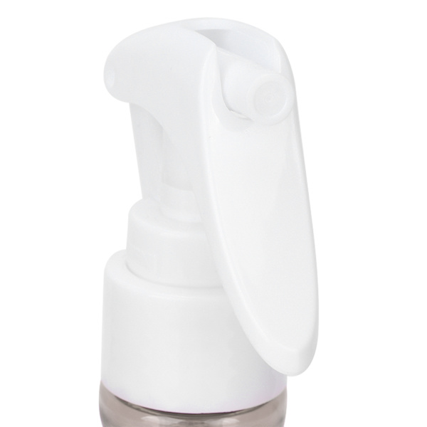 Bärbar hårsprayflaska påfyllningsbar tom spray hårstyling fin dimspraykittel 38ml grå