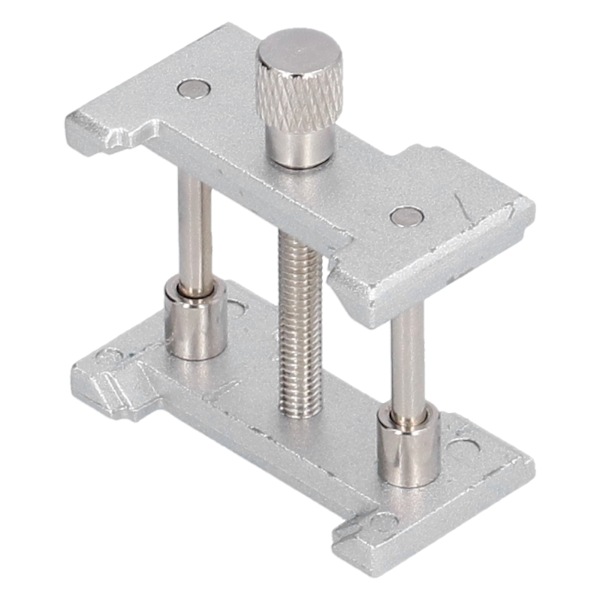 2 st klockrörelse klämma aluminiumlegering fodral skruvstäd hållare justerbara reparationsverktyg